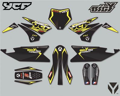 KIT DECO COMPLET BIGY FACTORY DAYTONA XL FD190 MX 2024